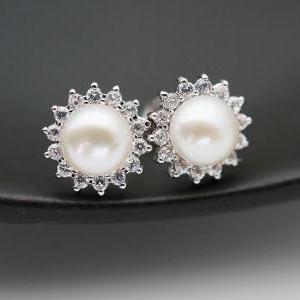 Wedding Jewelry Bridal Earrings Bridesmaid..