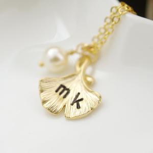 Initial necklace, Personalized Neck..