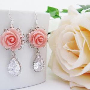 Wedding Jewelry Bridesmaid Gifts Bridal Earrings..