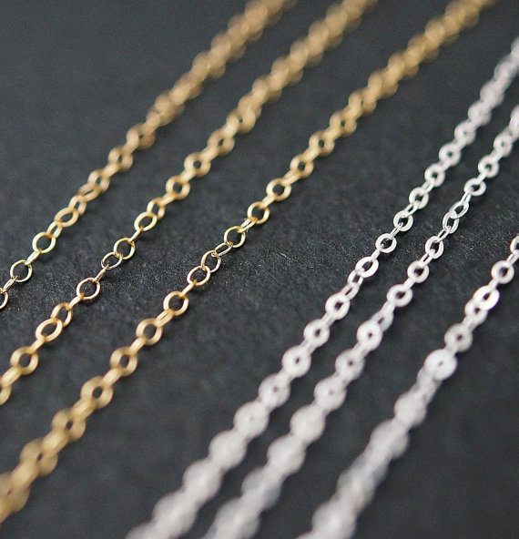 Upgrade To Sterling Silver/14k Gold Filled Chain Only For Earringsnation's Customers