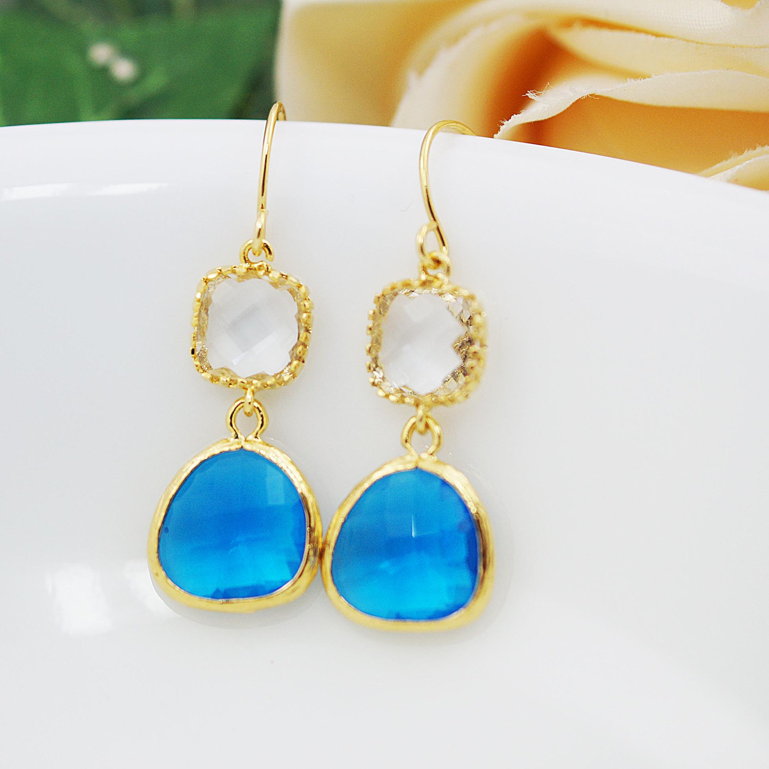 Wedding Jewelry Bridesmaid Gift Bridesmaid Earrings Dangle Earrings